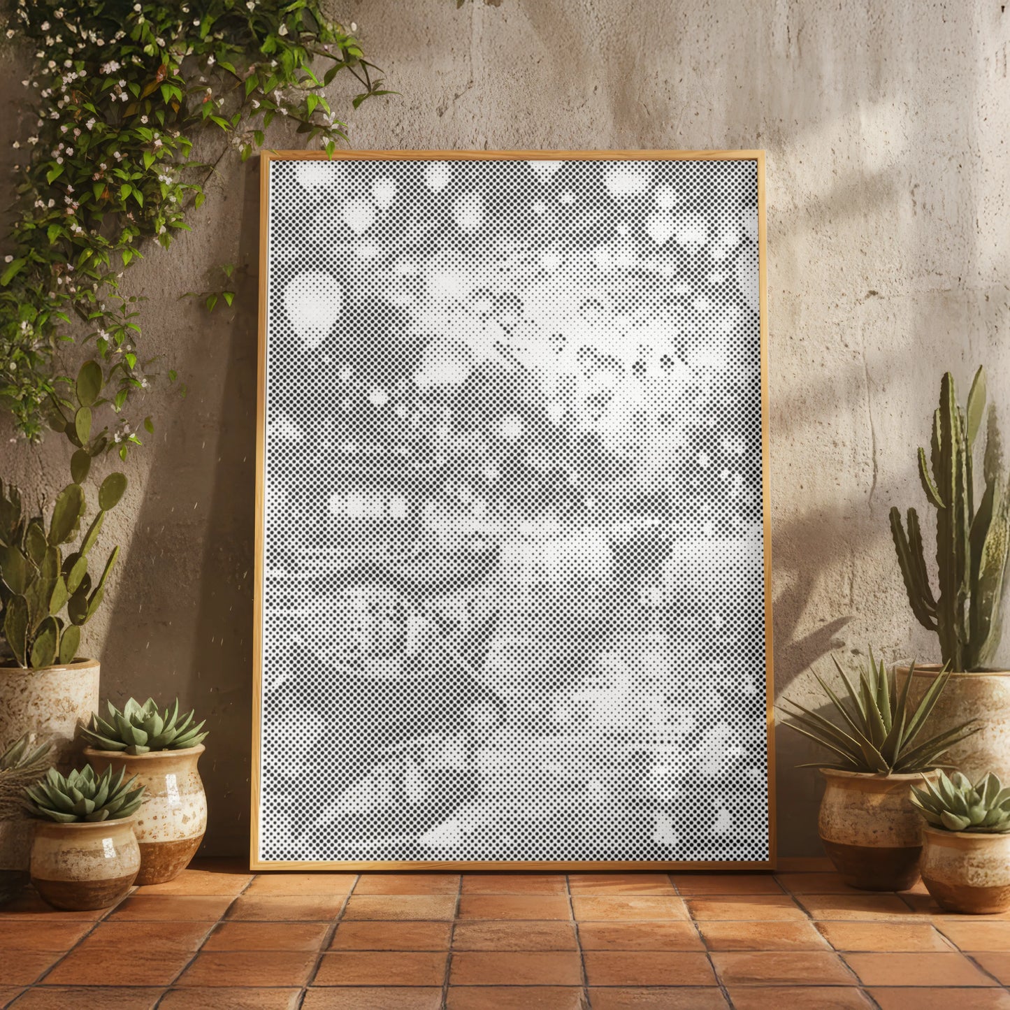 Lichtermeer – Villes et Paysages Urbains bei Nacht | Peinture par Points Artisanale Kit Complet