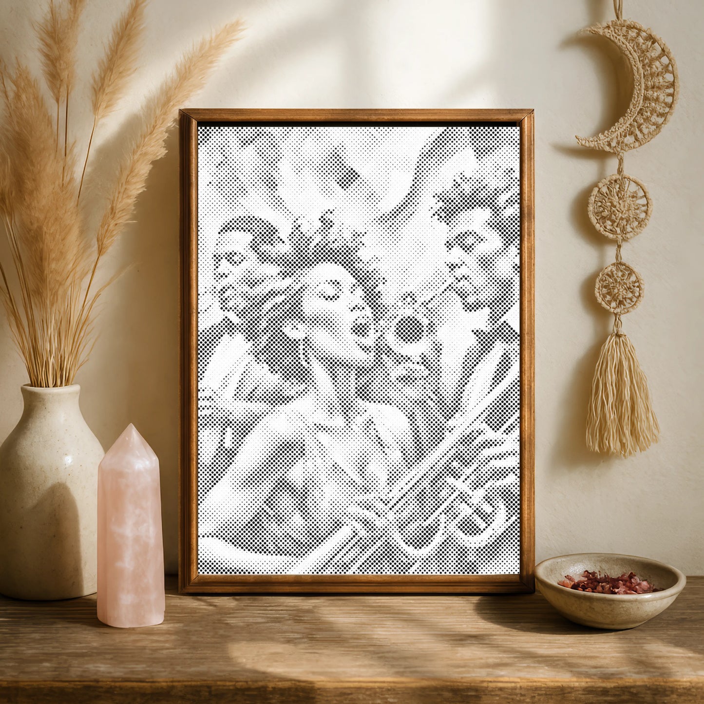 Chanteur de Jazz | Kit Peinture par Points Artisanal