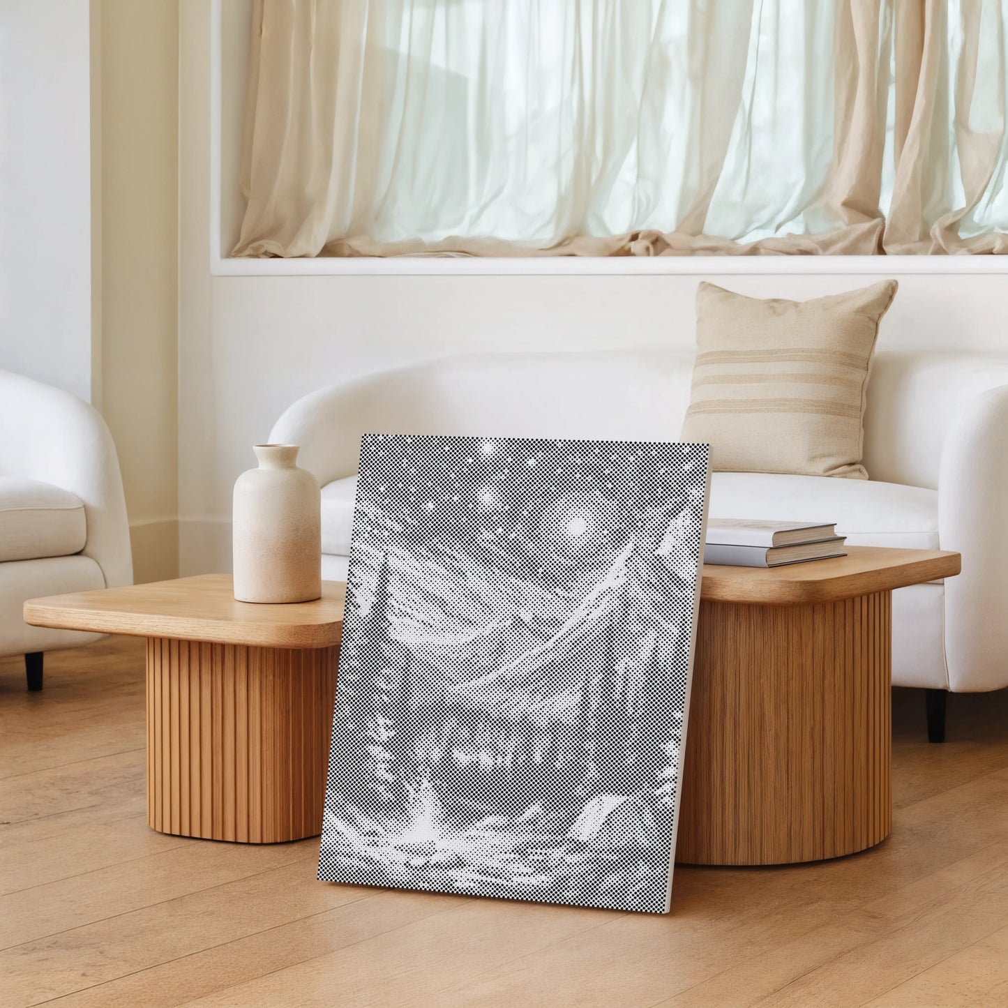 Sternenhimmel am Lagerfeuer | Peinture par Points Artisanale Kit Complet