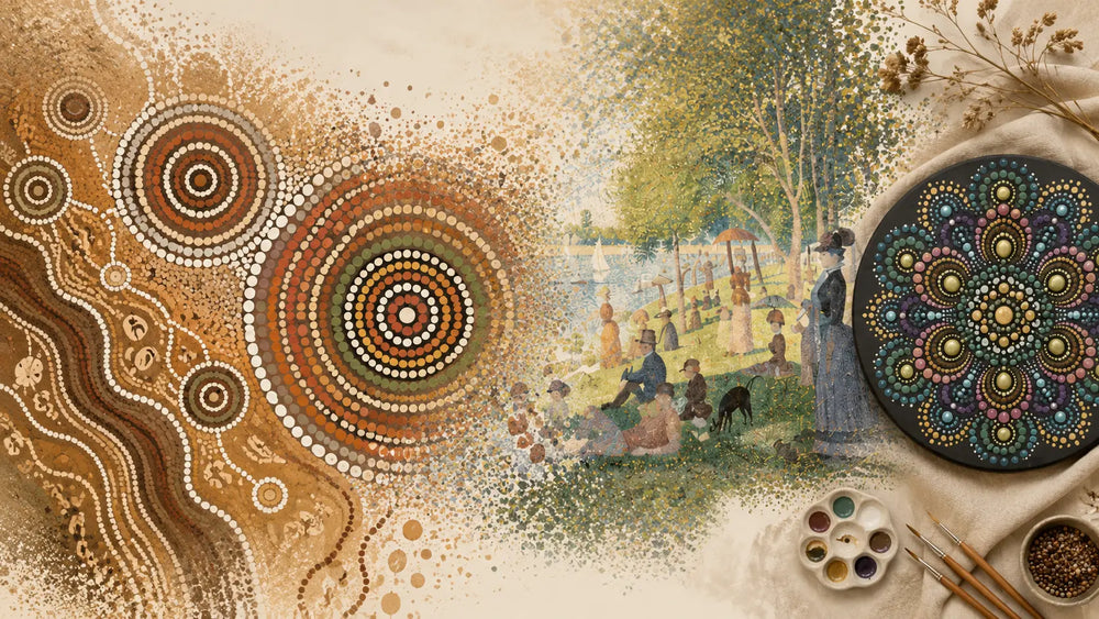 Peinture à points : tout ce que vous devez savoir 