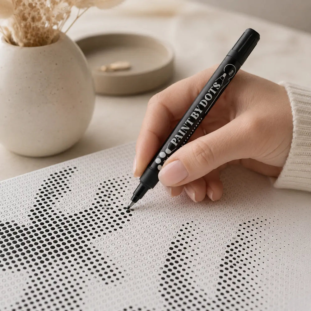 Cadeaux de peinture par points : une œuvre créative à faire soi même