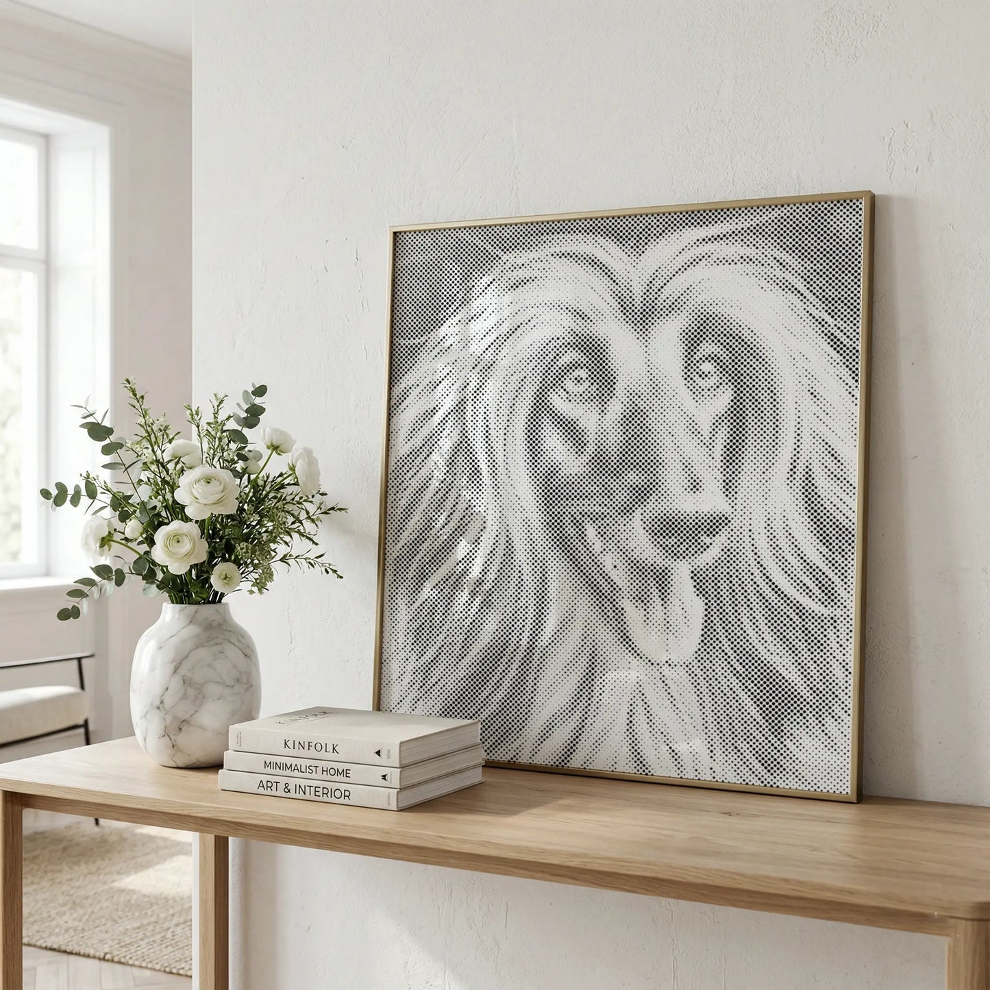 Afghanischer Windhund | Peinture par Points Artisanale Kit Complet