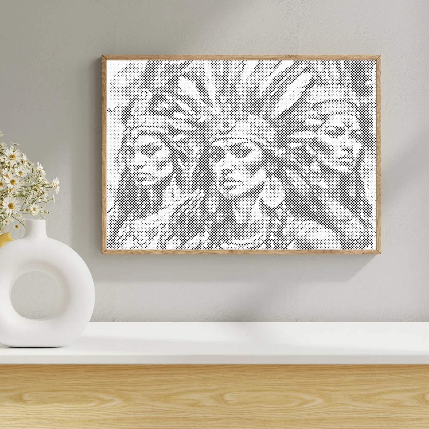 Magnifique et Élégante Frauen | Peinture par Points Artisanale Kit Complet