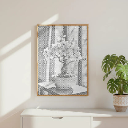 Bonsai Ruhe | Peinture par Points Artisanale Kit Complet