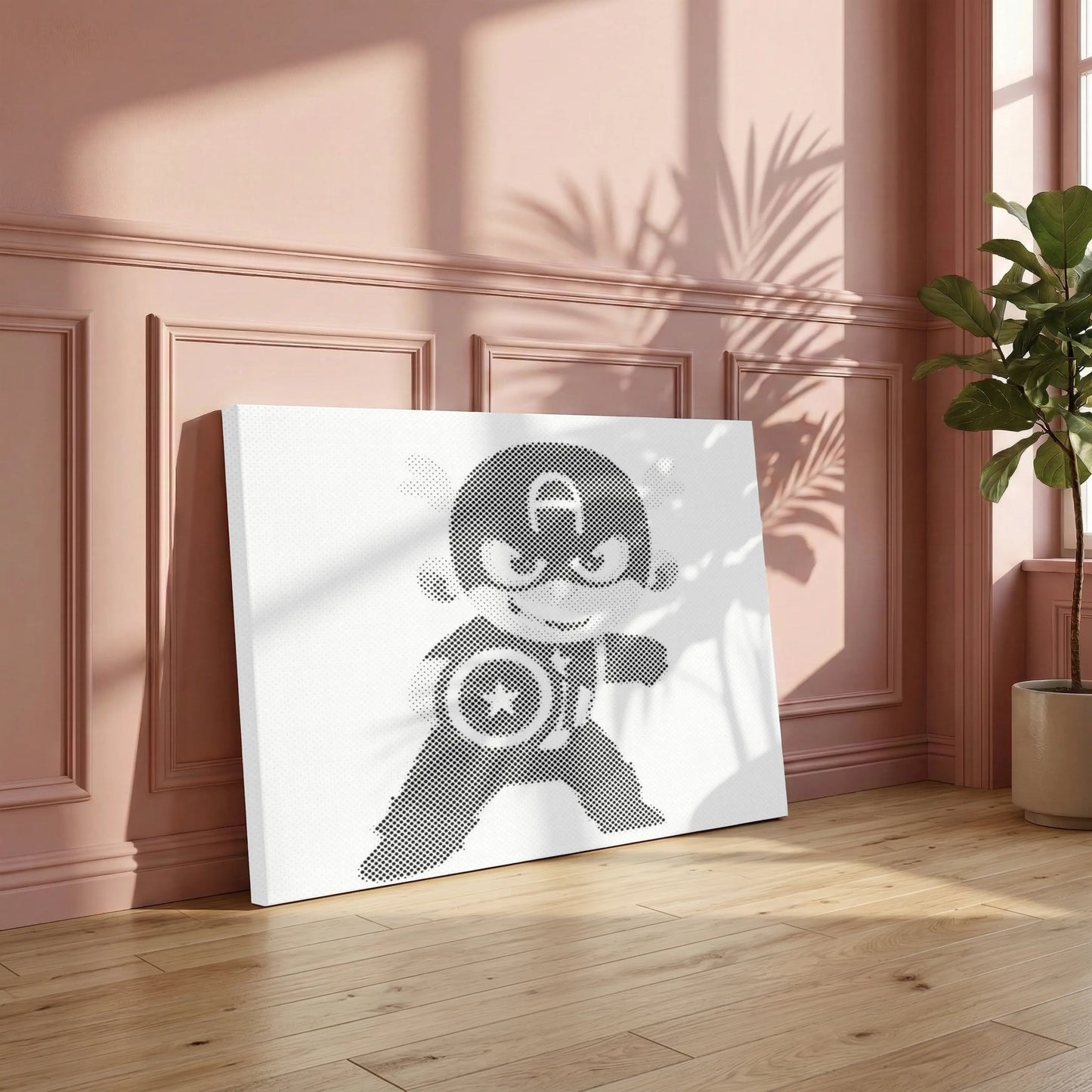 Captain America | Peinture par Points Artisanale Kit Complet