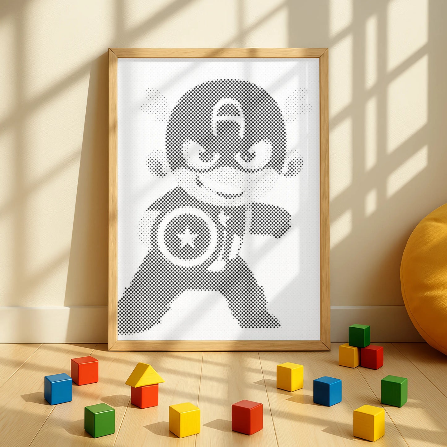 Captain America | Peinture par Points Artisanale Kit Complet