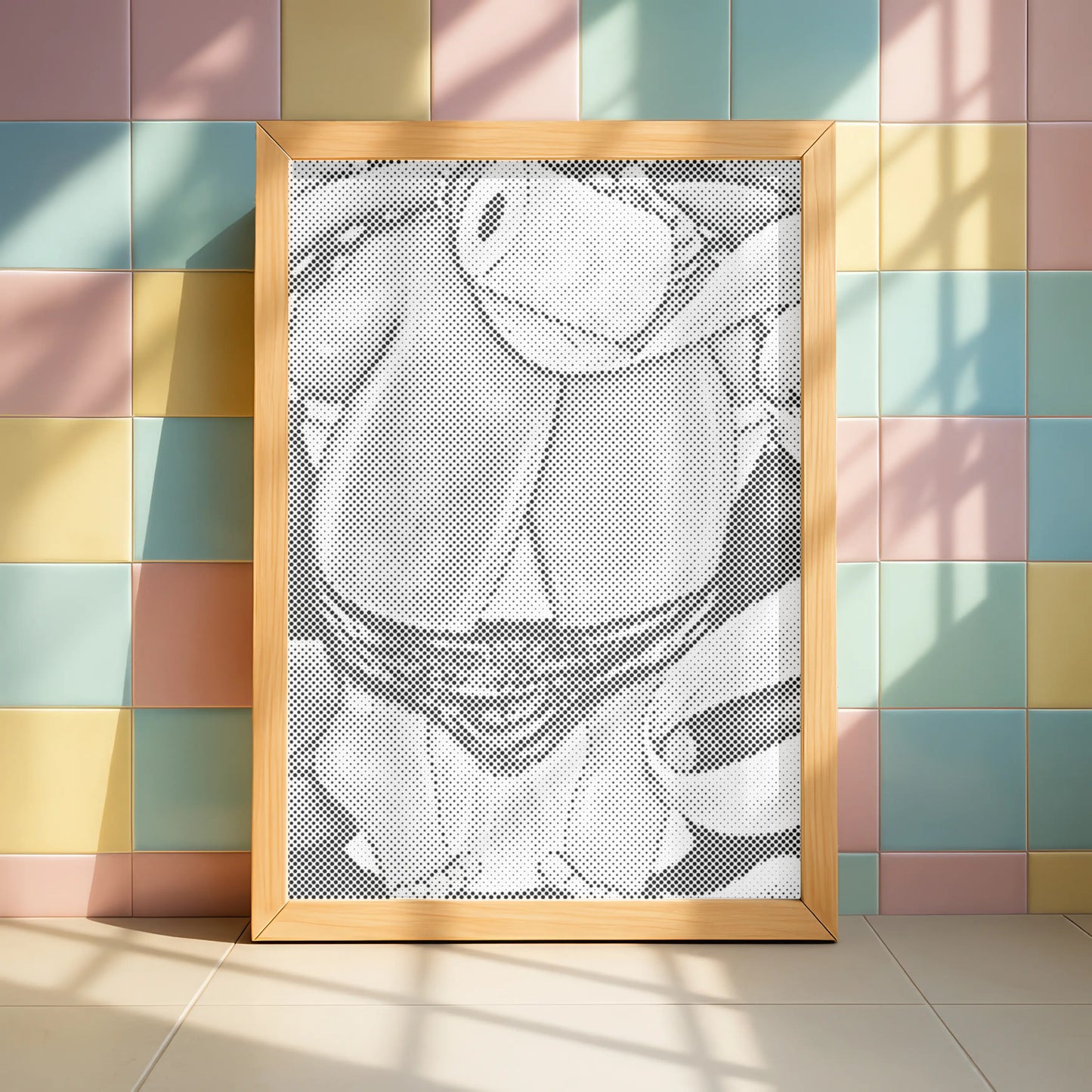 Prise par surprise • Peinture par points