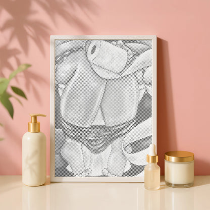 Prise par surprise • Peinture par points