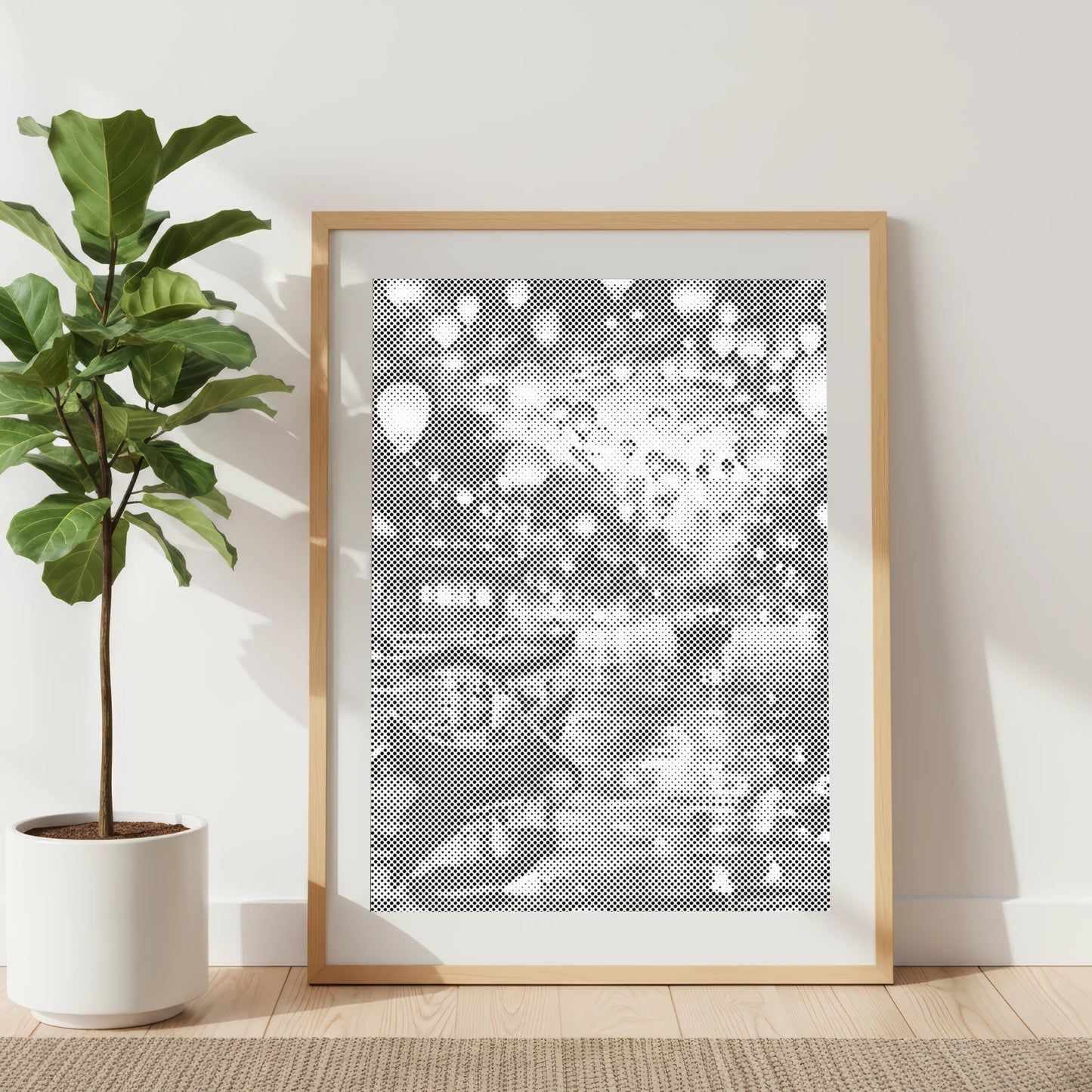 Lichtermeer – Villes et Paysages Urbains bei Nacht | Peinture par Points Artisanale Kit Complet