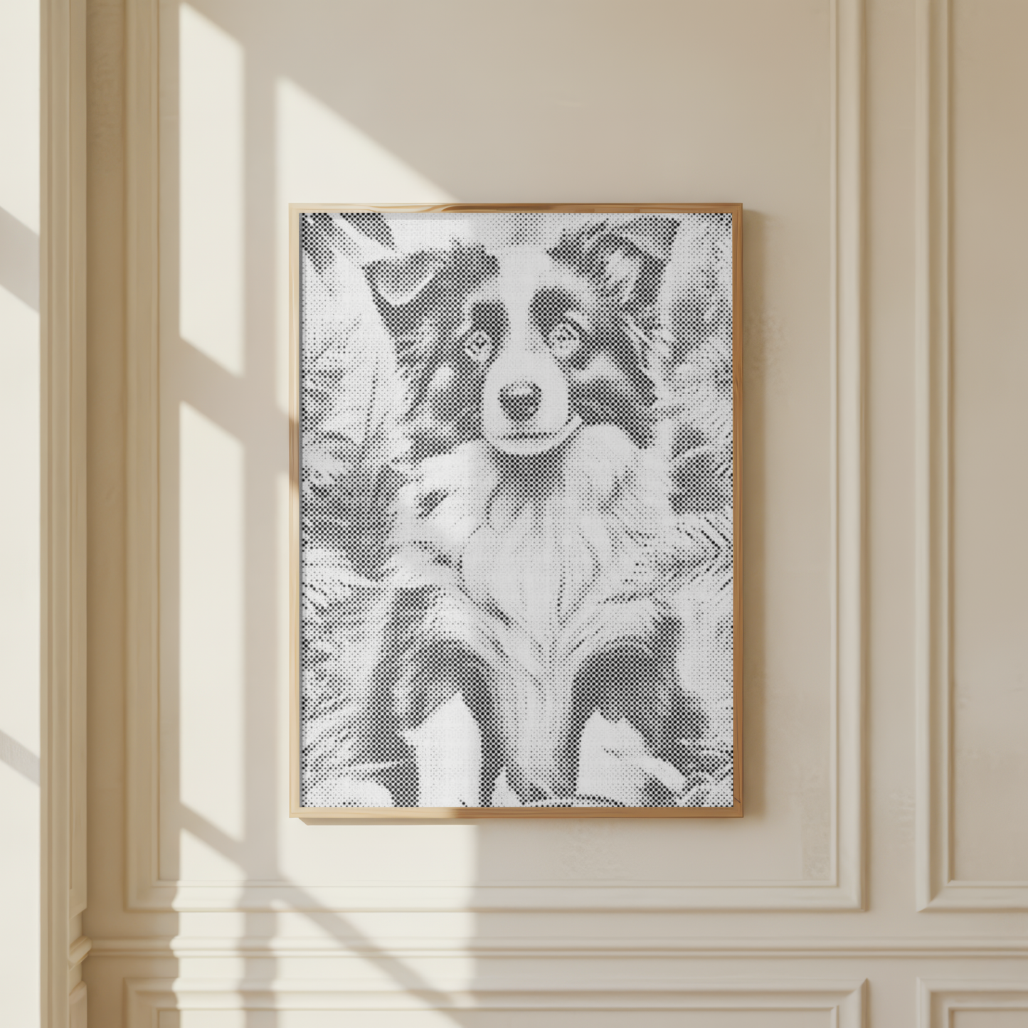 Peinture à points personnalisée 