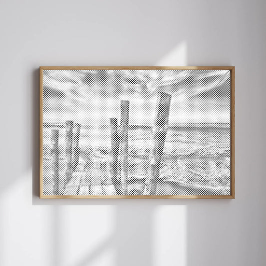 Sonnenuntergang am Strand | Peinture par Points Artisanale Kit Complet