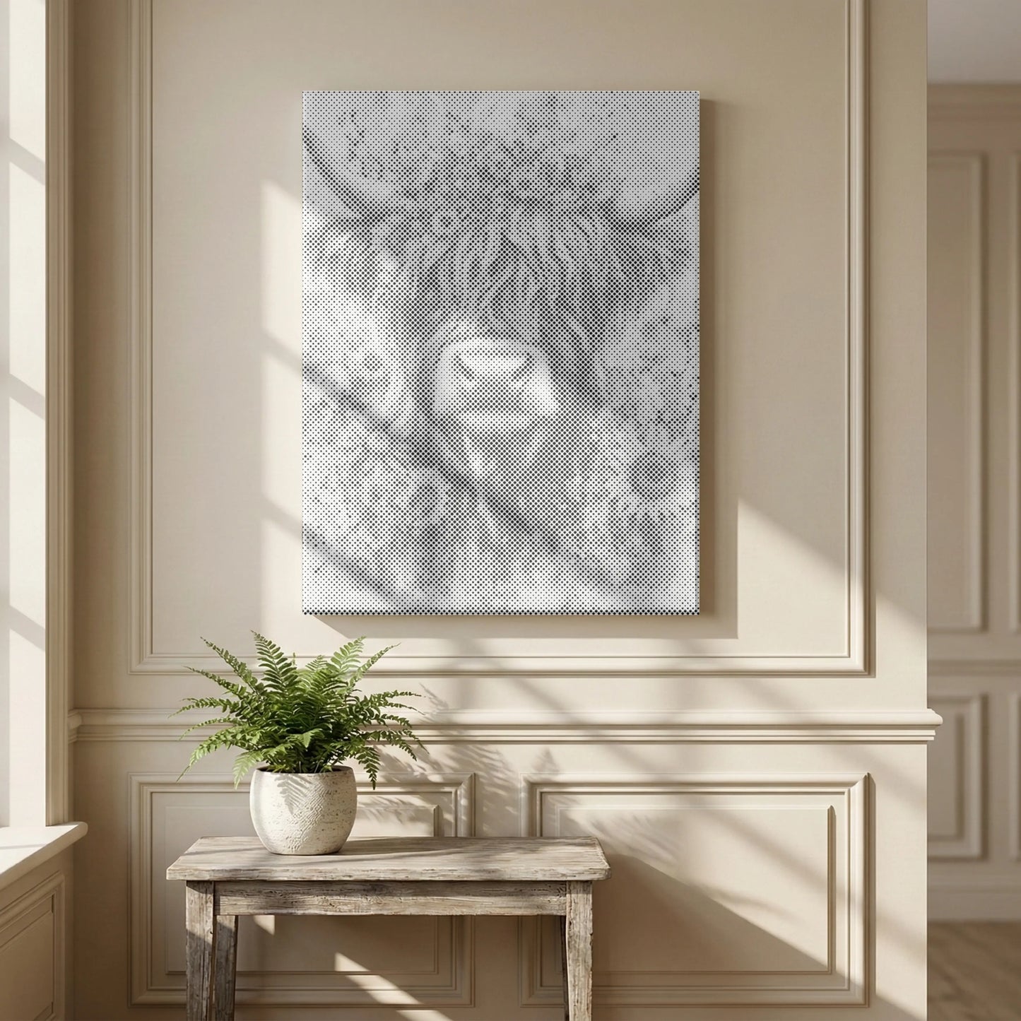 Highland Bloom • Peinture par points