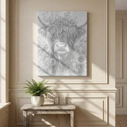 Highland Bloom • Peinture par points
