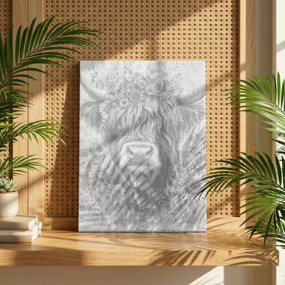 Highland Bloom • Peinture par points