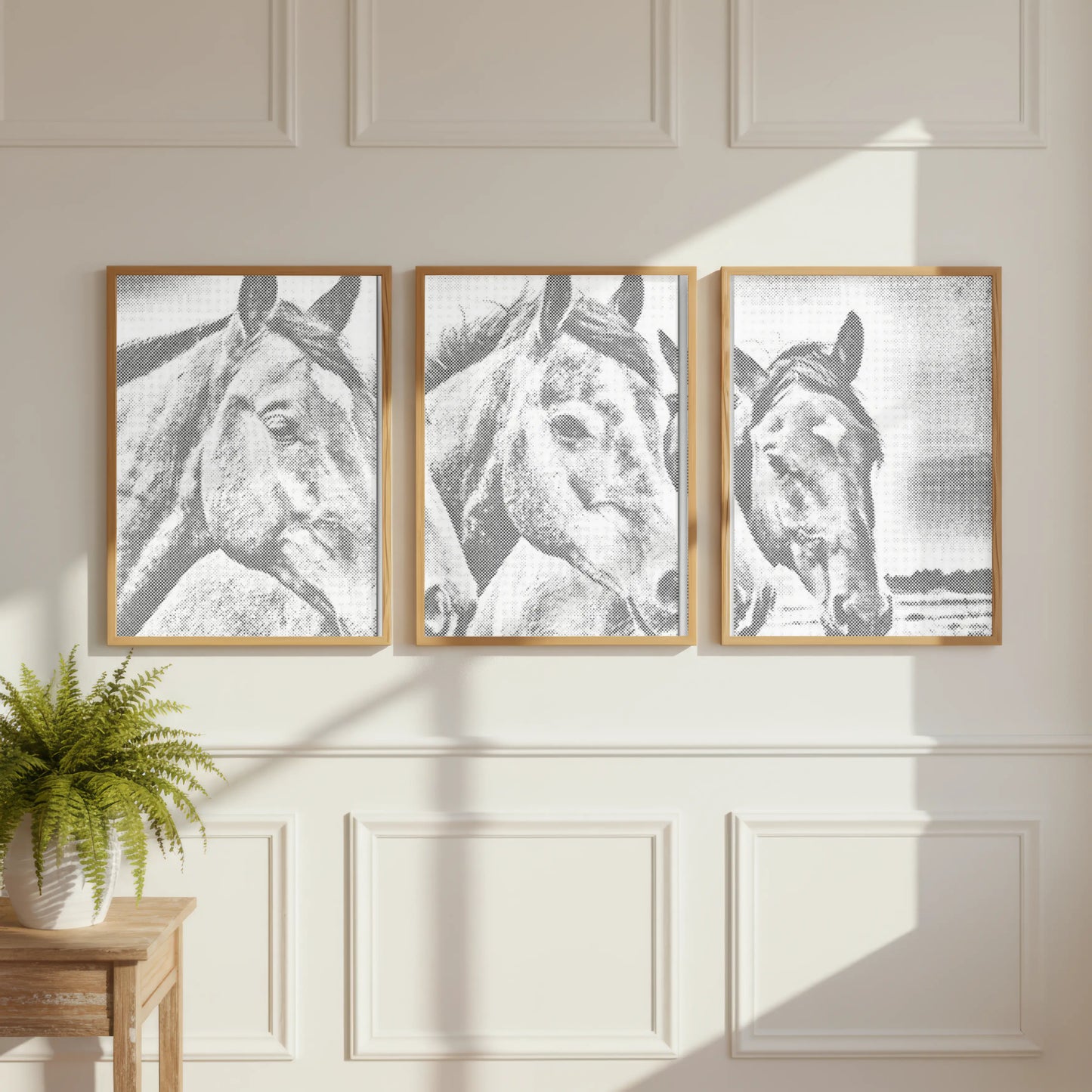 Pferdefreunde | Peinture par Points Artisanale Kit Complet