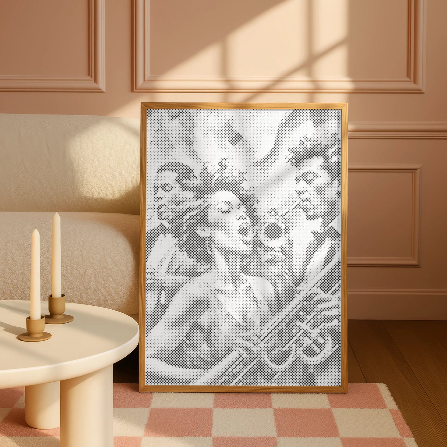 Chanteur de Jazz | Kit Peinture par Points Artisanal