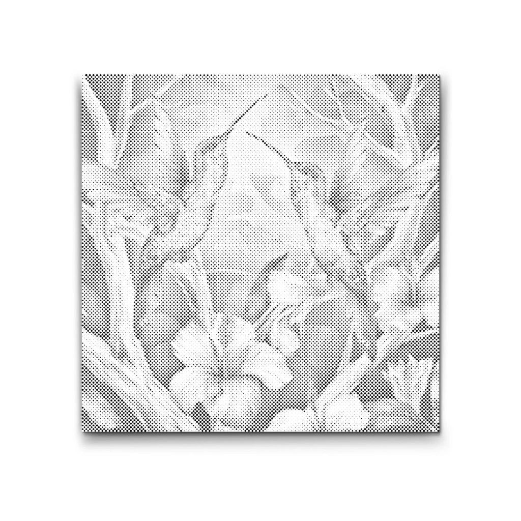 Dot Painting Kolibris zwischen Blumen – Punktmalerei Motiv mit schwebenden Vögeln & floraler Pracht