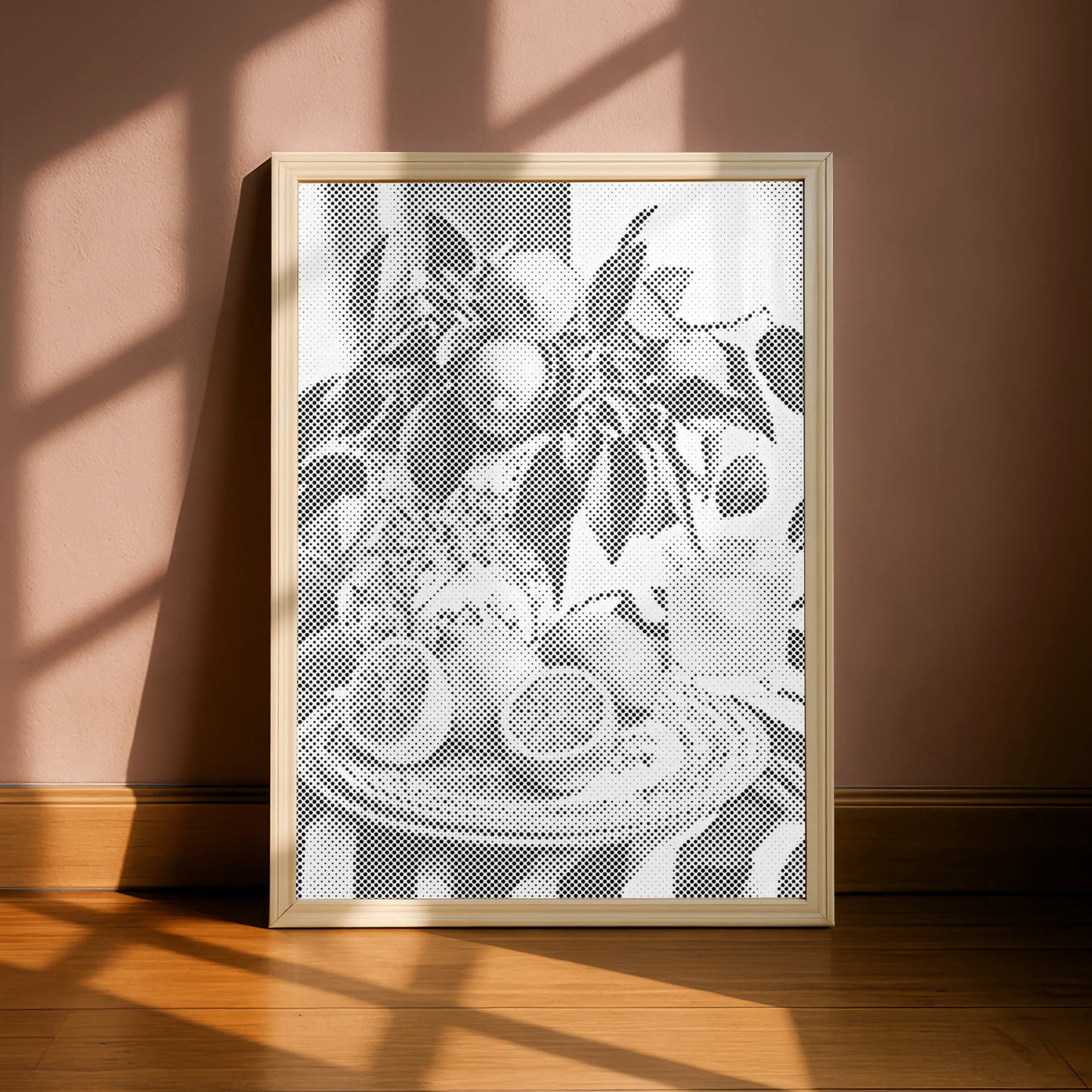 Orangen Stillleben | Peinture par Points Artisanale Kit Complet
