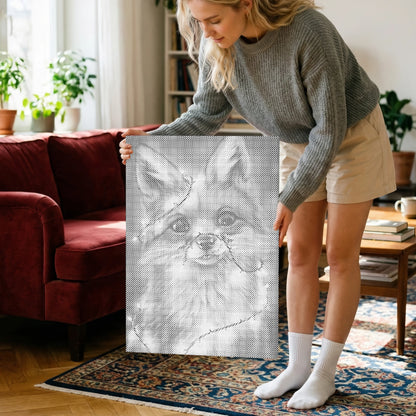 Zauber Fuchs | Peinture par Points Artisanale Kit Complet