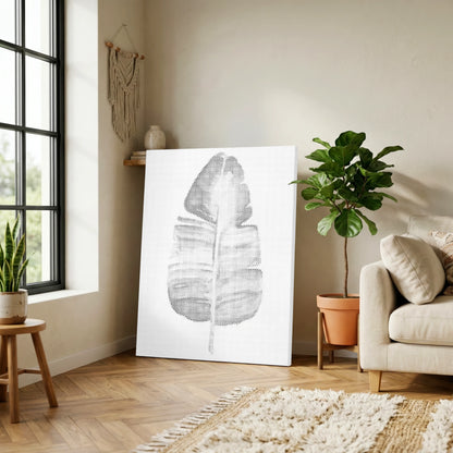 Banane minimaliste • Peinture par points