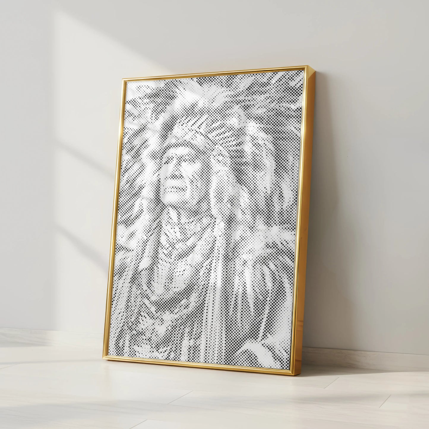 Indianerhäuptling | Peinture par Points Artisanale Kit Complet