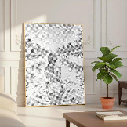 Sommerurlaub | Peinture par Points Artisanale Kit Complet