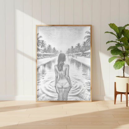 Sommerurlaub | Peinture par Points Artisanale Kit Complet