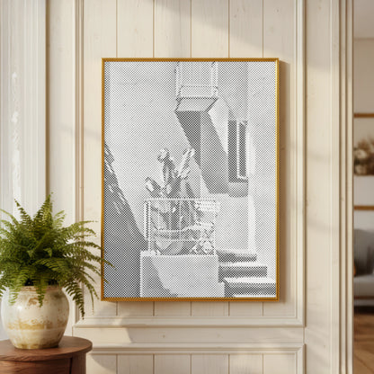 Sonnenbalkon | Peinture par Points Artisanale Kit Complet