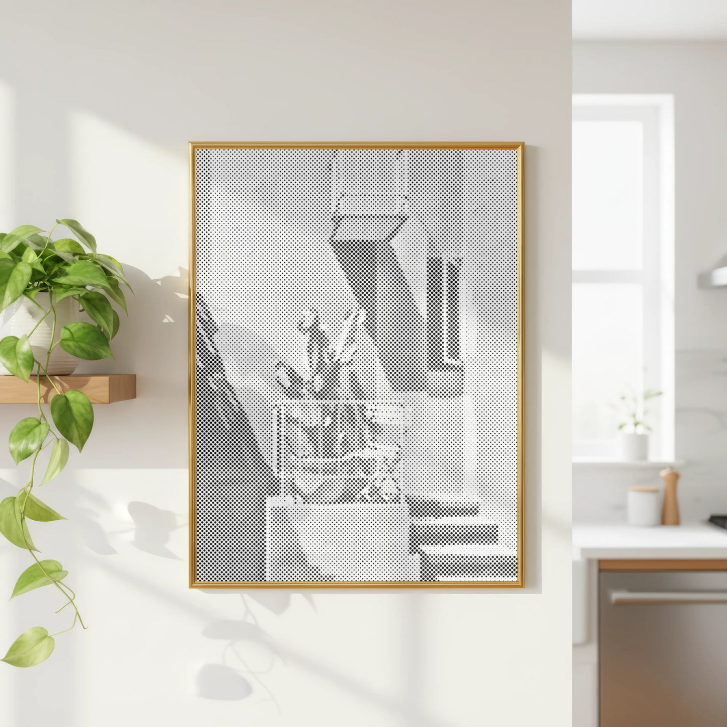 Sonnenbalkon | Peinture par Points Artisanale Kit Complet