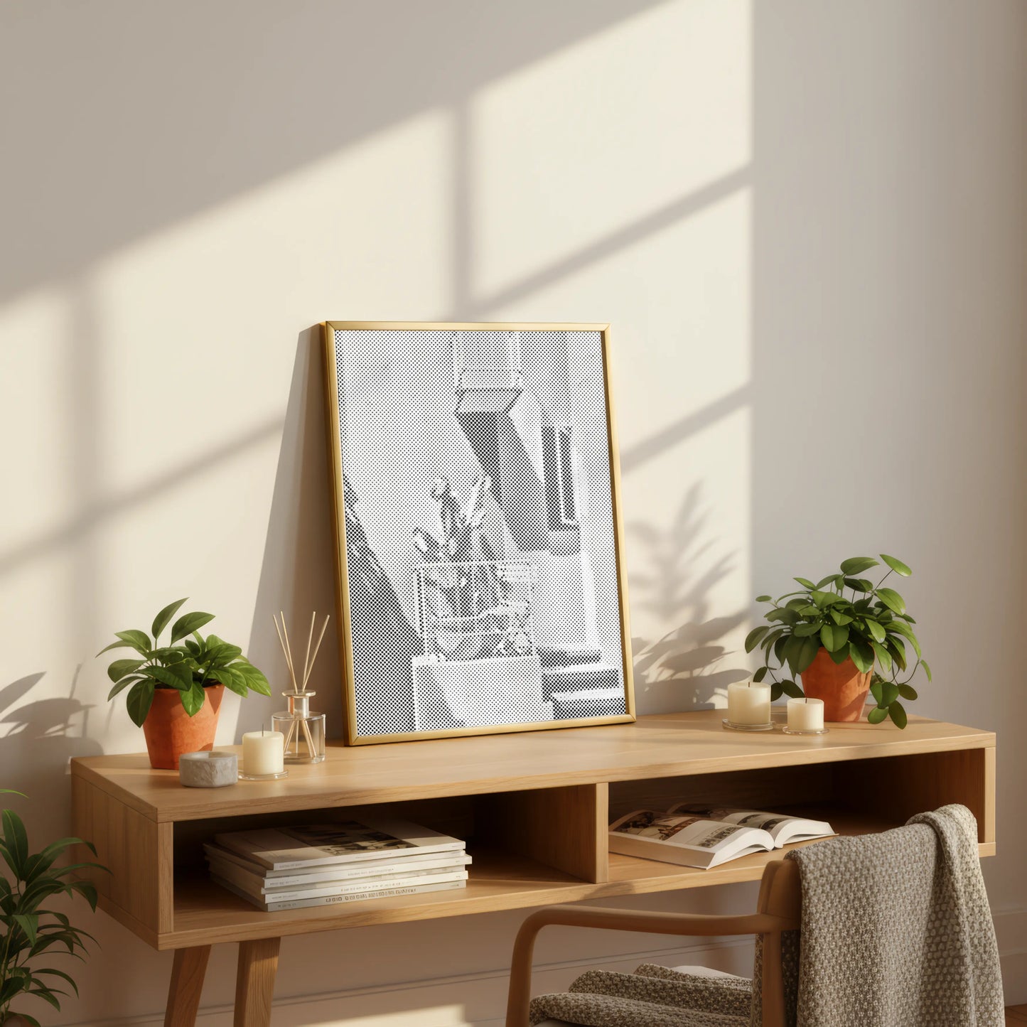 Sonnenbalkon | Peinture par Points Artisanale Kit Complet