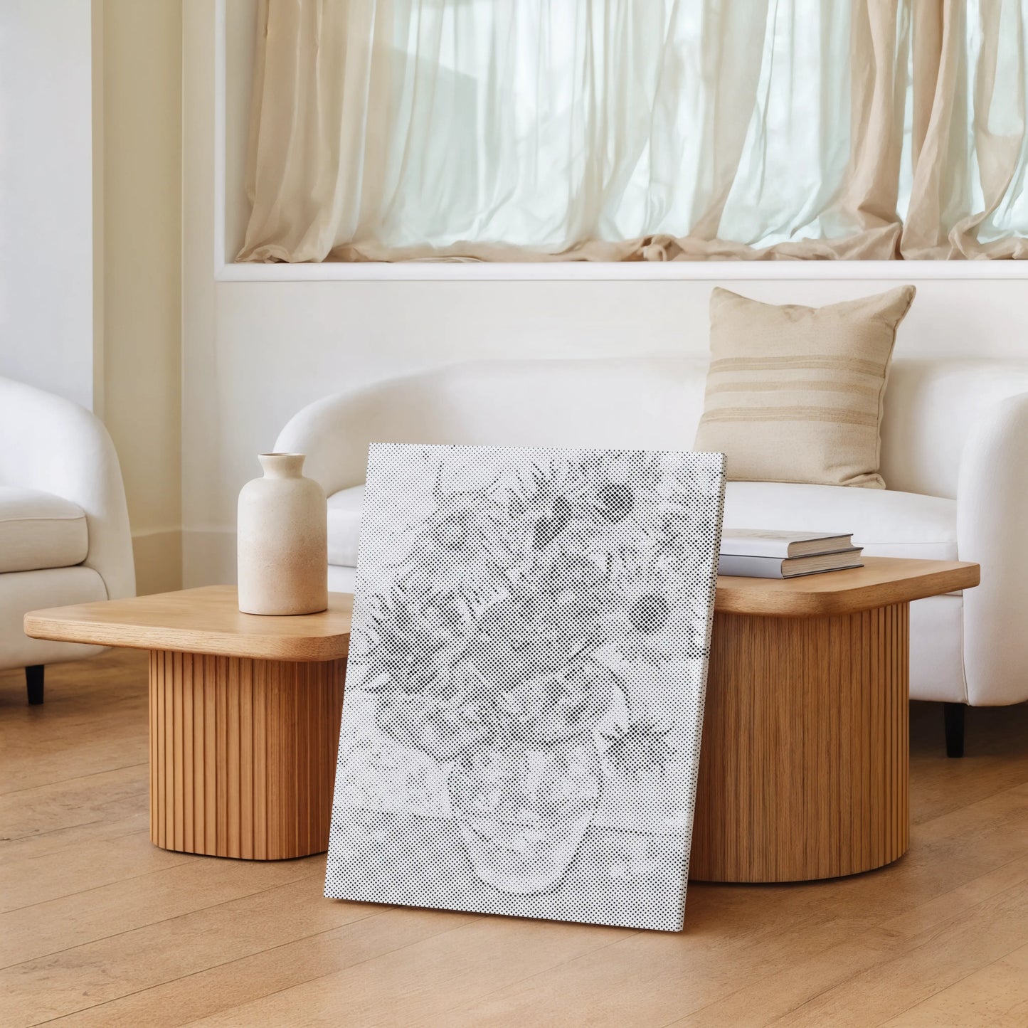 Tournesols de Van Gogh • Peinture par points