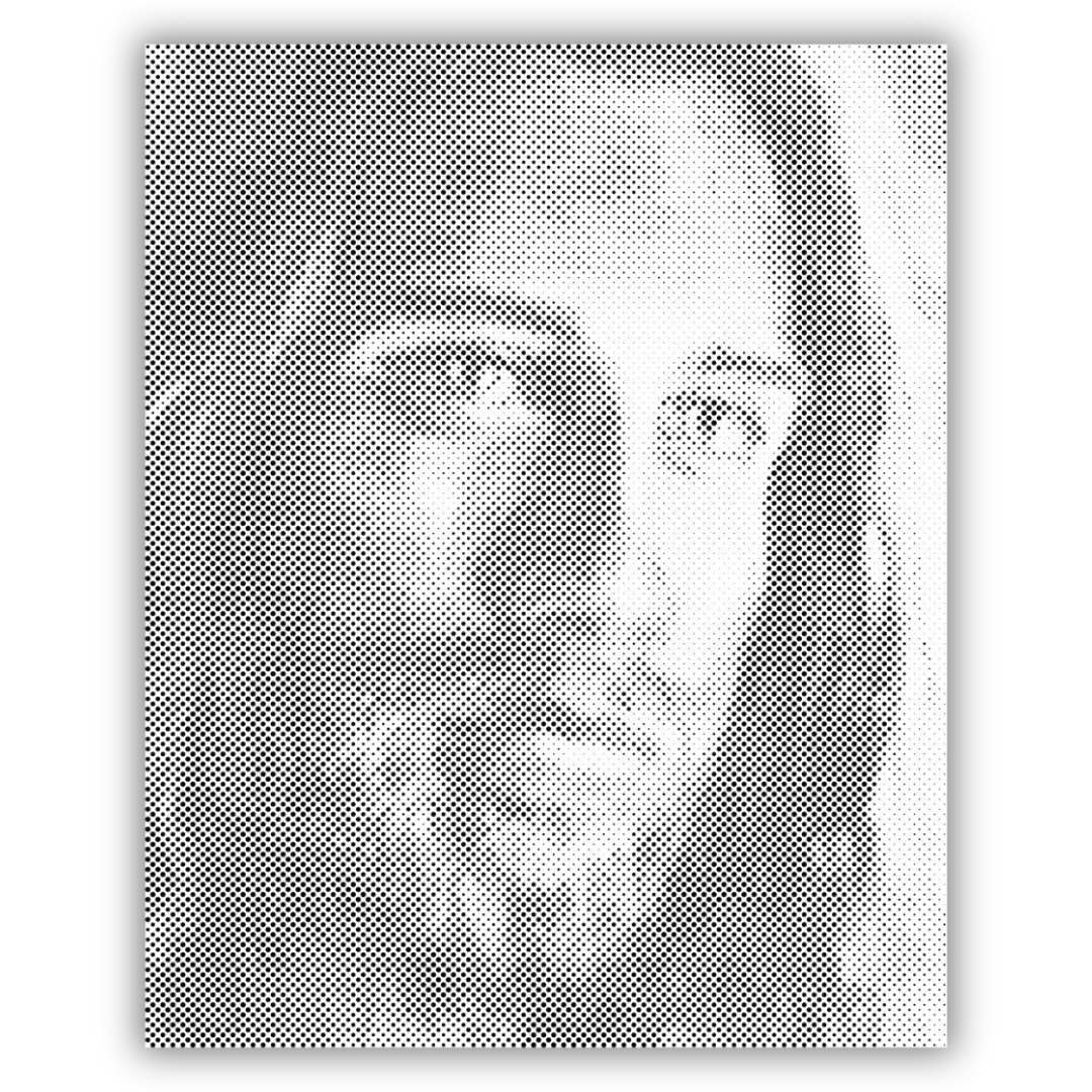 Jesus Christus Dot Painting – Spirituelles Kunstwerk Punkt für Punkt mit Markern