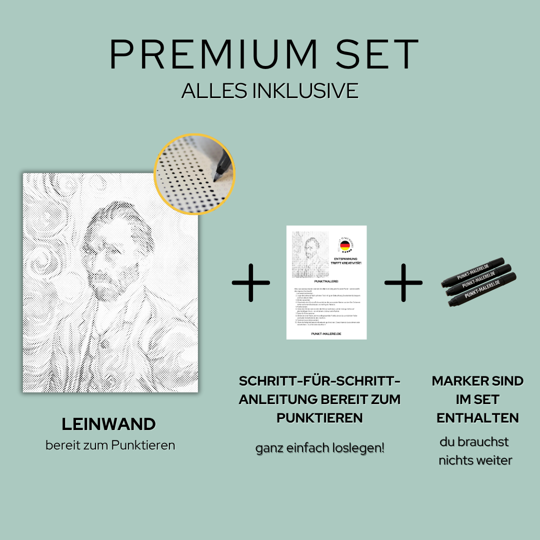 Angel Wings | Peinture par Points Artisanale Kit Complet en œuvre de peinture par points terminée