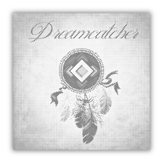 Traumfänger mit Federn Dot Painting – Dein Kunstwerk, Punkt für Punkt