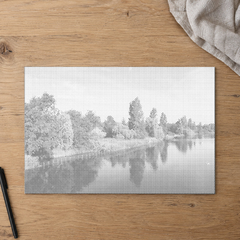 Hyde Park London | Peinture par Points Artisanale Kit Complet en œuvre de peinture par points terminée